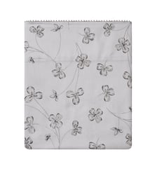 Drap plat en satin de coton bio imprimé, QUATRE FEUILLES Alexandre Turpault
