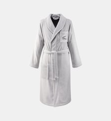 Peignoir de bain long en coton Lacoste Home