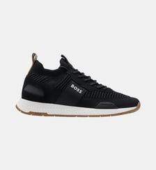 Baskets basses style chaussettes BOSS
