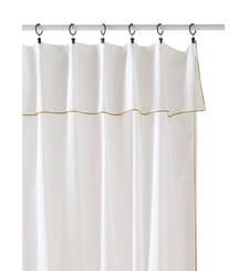 Panneau voile de coton finition point bourdon Cyrillus