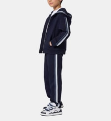 Sweat zippé à capuche Lanvin Kids