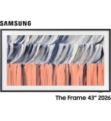 TV QLED The Frame 43LS03HE (2026) 43" (108 cm) 4K Ultra HD - Mode art (effet tableau), Smart TV, anti-reflet Samsung
