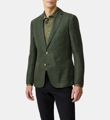 Veste blazer slim en laine et lin The Cascades Rodd & Gunn