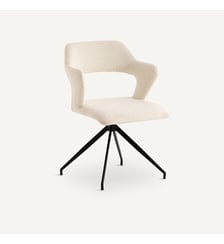 Fauteuil de table pivotant, bouclette AM.PM
