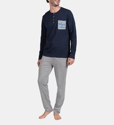 Pyjama en jersey de coton - La folie des glandeurs Arthur
