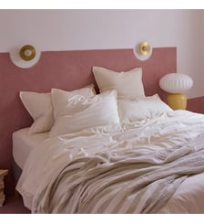 Housse de couette en percale de coton Desforges