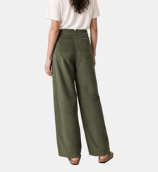 Pantalon large Pamm velours côtelé Leon & Harper