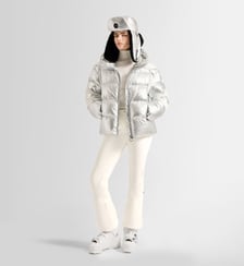 Doudoune charloy metal col capuche coupe oversize Fusalp
