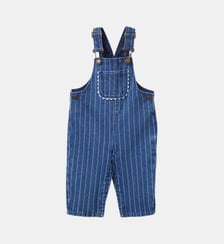 Salopette rayée en denim Cyrillus