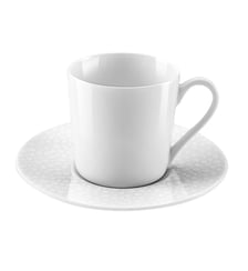 Tasse et soucoupe café 12 cl (lot de 6) - Baghera Médard de Noblat