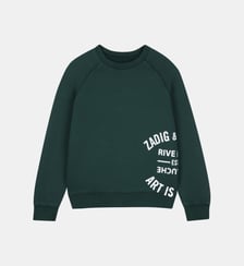 Sweat à manches longues Zadig&Voltaire Kids