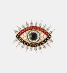 Broche œil multicolore Balaboosté