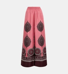 Pantalon Palazzo Oltrarno Placée Pink La DoubleJ
