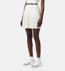Jupe courte plissée Lacoste