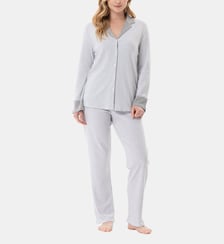 Pyjama boutonné en coton FLOCON 106 Lingerie Le Chat