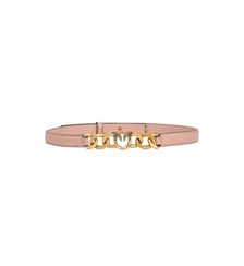 Ceinture fine en cuir de 2 cm avec chaîne Pinko