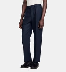 Pantalon large en laine Sandro