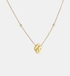 Collier Or Jaune Diamant Enlacé Arthus Bertrand