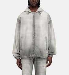 Veste à capuche en trompe-l'œil JoggJeans Diesel