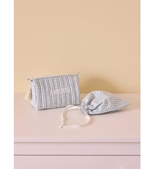 Trousse de toilette en coton vichy Cyrillus