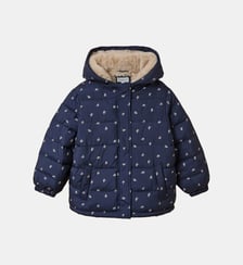 Doudoune imprimée doublée polaire Fille Cyrillus