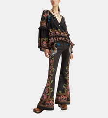 Jean Évasé Superflare Eve Placée Black La DoubleJ
