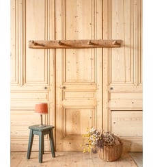 Porte-manteau mural en bois Max N°414- Produit chiné Debongout