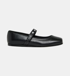 Ballerines avec bride et logo Marni