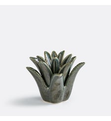 Bougeoir palmier en céramique, hauteur 14,3 cm La Redoute Interieurs