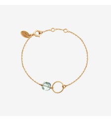 Bracelet doré améthyste - FIDJI Caroline Najman