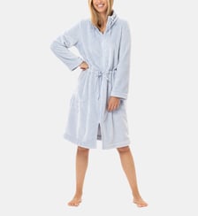 Veste zippée en peluche flanelle ESSENTIEL H53B Lingerie Le Chat