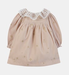 Robe - Rosée col volanté dentelle Tartine Et Chocolat