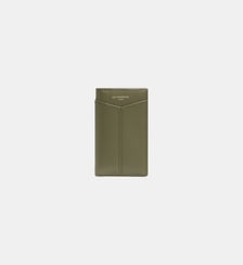 Porte cartes vertical Charlotte en cuir lisse Le Tanneur