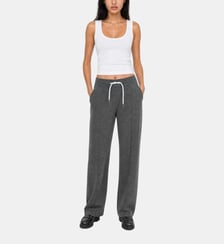 Pantalon droit en laine et cachemire The Kooples