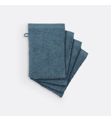 Lot de 4 gants de toilette éponge Scénario La Redoute Interieurs