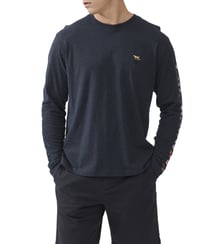 T-Shirt slim en coton manches longues Gilbert x Rodd & Gunn Okara Park Rodd & Gunn