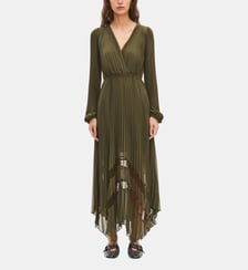 Robe longue plissée The Kooples