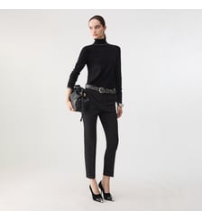 Col roulé avec bordures en Lurex® Liu Jo