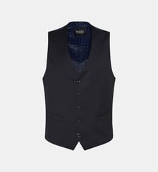 Gilet de costume en laine regular Dan Digel