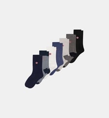 Lot de 7 chaussettes mi-hautes en coton Le Slip Francais