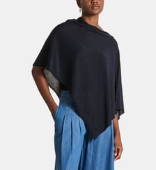 Pull cape en maille fine irisée La Fée Maraboutée
