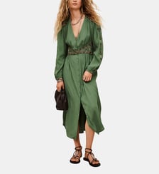 Robe droite mi-longue Tina Ba&sh