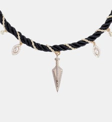 Collier cordon pampilles NINE Hipanema
