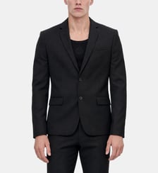 Veste de costume en laine coupe cintrée The Kooples
