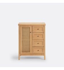 Chiffonnier 1 porte 4 tiroirs Gabin La Redoute Interieurs