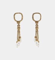 Boucles d'oreilles Miki nacre et perles Aurélie Bidermann