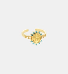 Bague ajustable avec cabochon central MARISA Hipanema