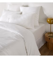 Housse de couette en coton/lin lavé La Redoute Interieurs