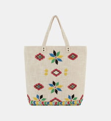 Sac cabas brodé de perles LYNDIRA Wild