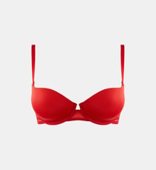 Soutien-gorge corbeille à coques Nufit rouge Maison Lejaby